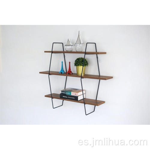 Organizador de estantes de 3 niveles para pared